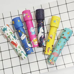Classic nostalgic children's cartoon magic educational toy kaleidoscope cute small DIY primary school student gift wholesale