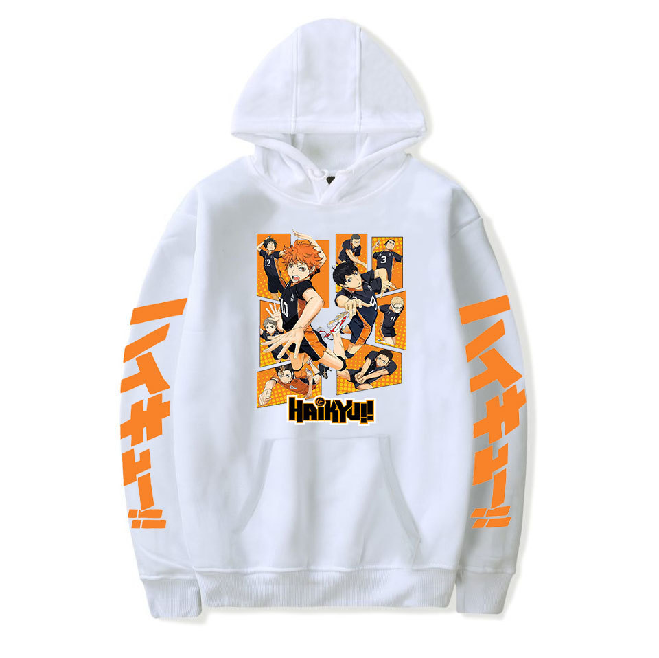 2020 cross-border new Amazon Volleyball Youth European and American fashion loose men's and women's casual hooded