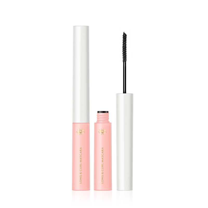 kiss beauty fine head mascara waterproof sweat-proof non-blooming small brush head mascara lasting long curling