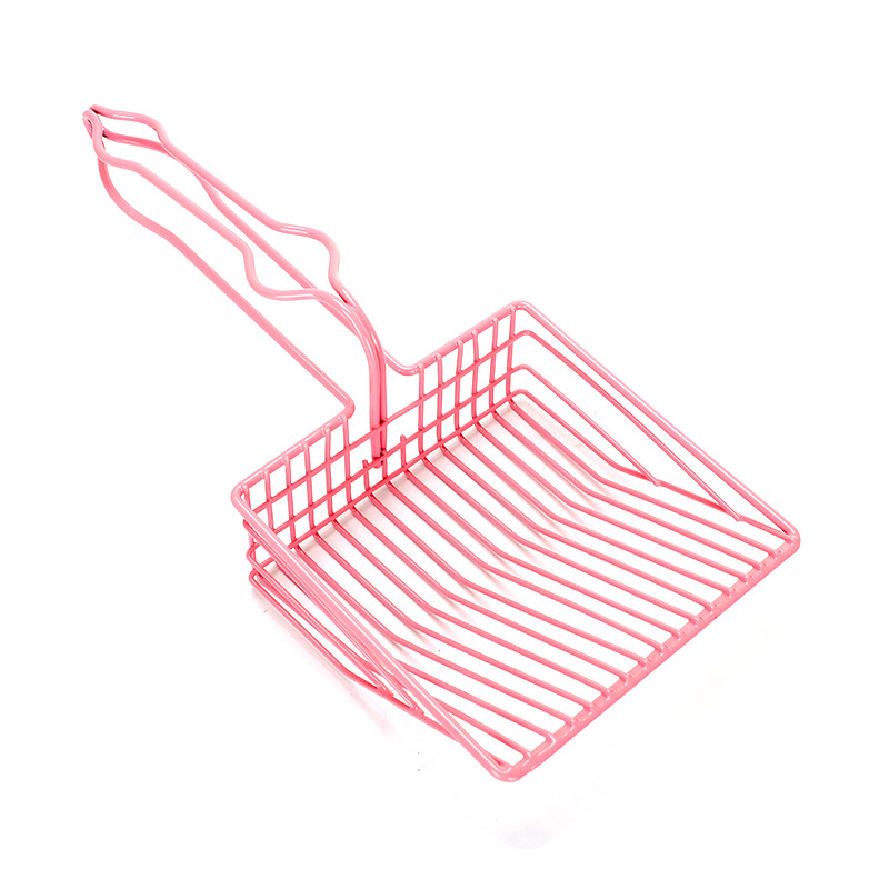 Cat litter shovel stainless steel metal large cat excrement shovel cat toilet shovel excrement tofu cat litter shovel cat supplies