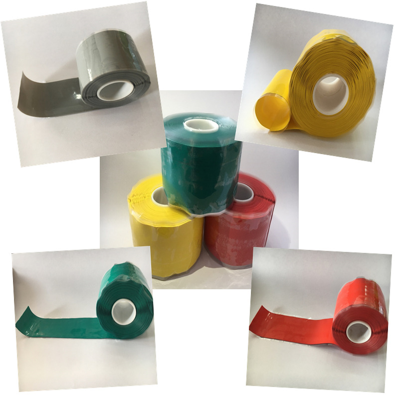 High voltage silicone rubber with insulation temperature resistant insulation self-adhesive tape white 0.5*25mm * 3 meters