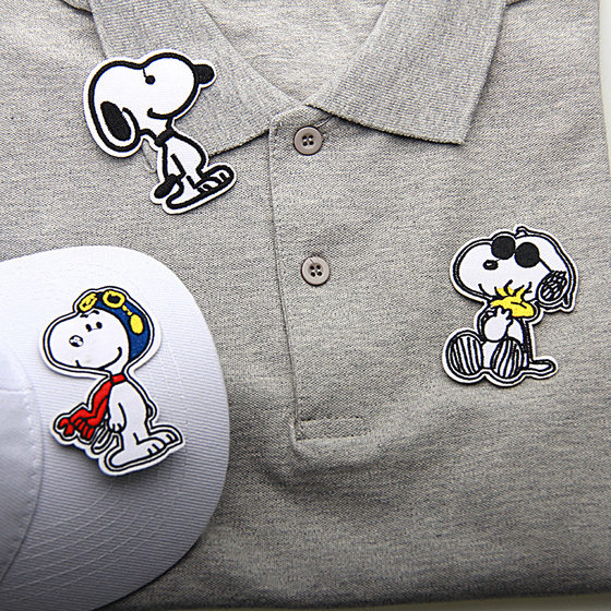 Children's Cartoon Cute Dog Series Cloth Stickers Clothes Bag Repair Hole Patch Stickers Applique Ironing Hand Sewing