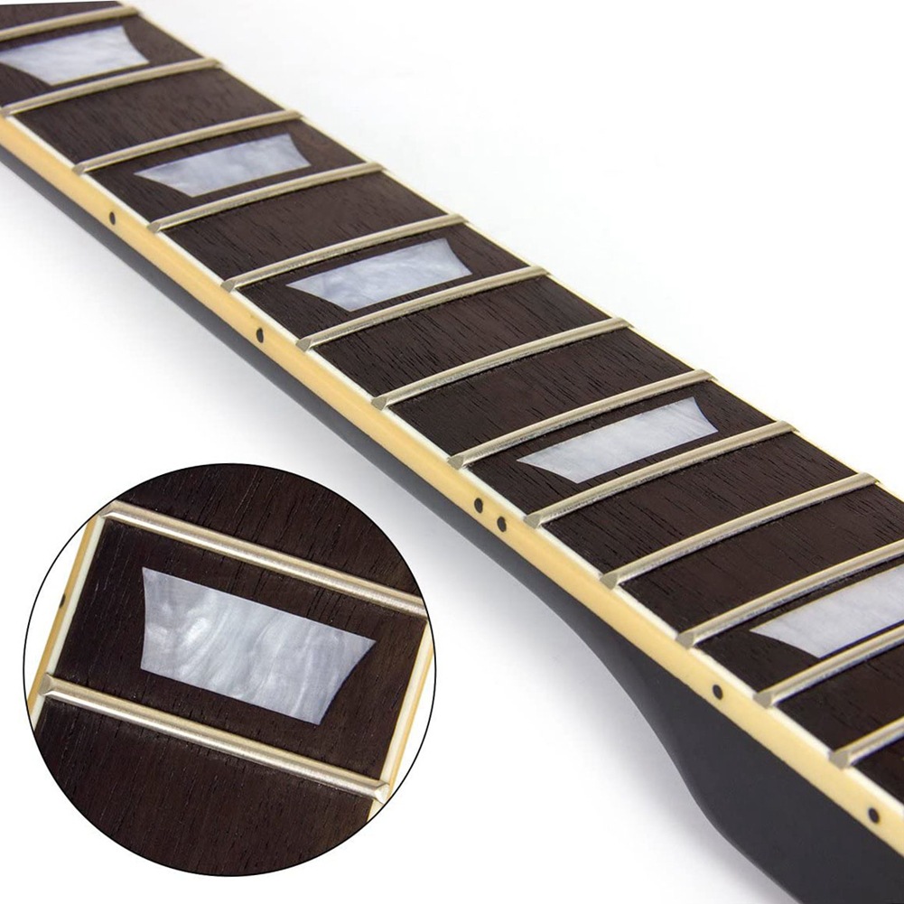22-pin Maple electric guitar handle neck rosewood fingerboard for Gibson Les Paul LP (black)