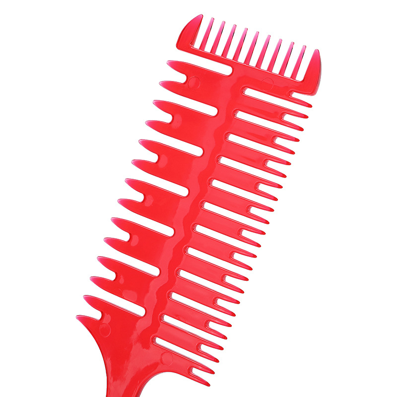 Art highlights pointed tail comb hair dye brush plastic styling comb partition coil comb ribs comb factory direct supply