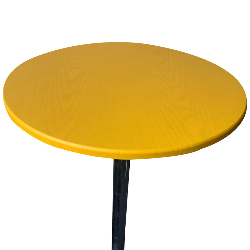 Cross-Border round tablecloth outdoor Hotel Hotel turntable table cover waterproof oil-proof disposable solid color household tablecloth wholesale