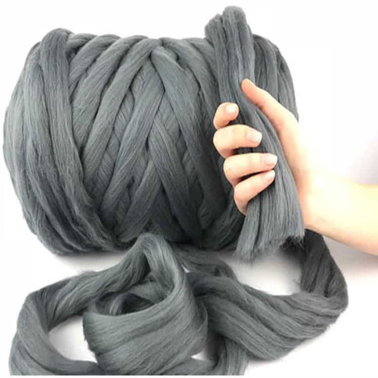 Factory direct 66s wool felt stamp music material bag handmade DIY needle felt wet felt color wool strip wholesale