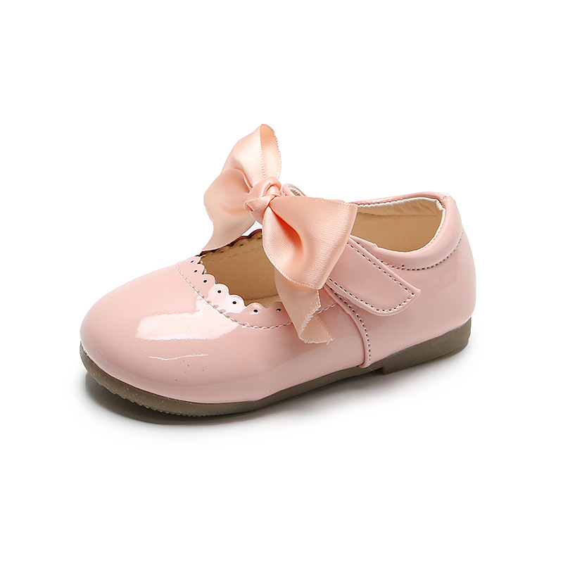 Children's Candy-colored Leather Shoes Soft-soled Children's Princess Shoes Spring and Autumn New Korean Style Women's Baby Shoes Children's Shoes Foreign Trade