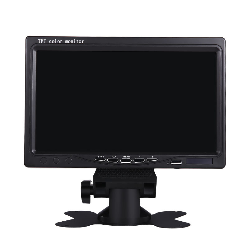 Yuba Car 7-inch car display universal truck LCD AV HD monitoring bus reversing display