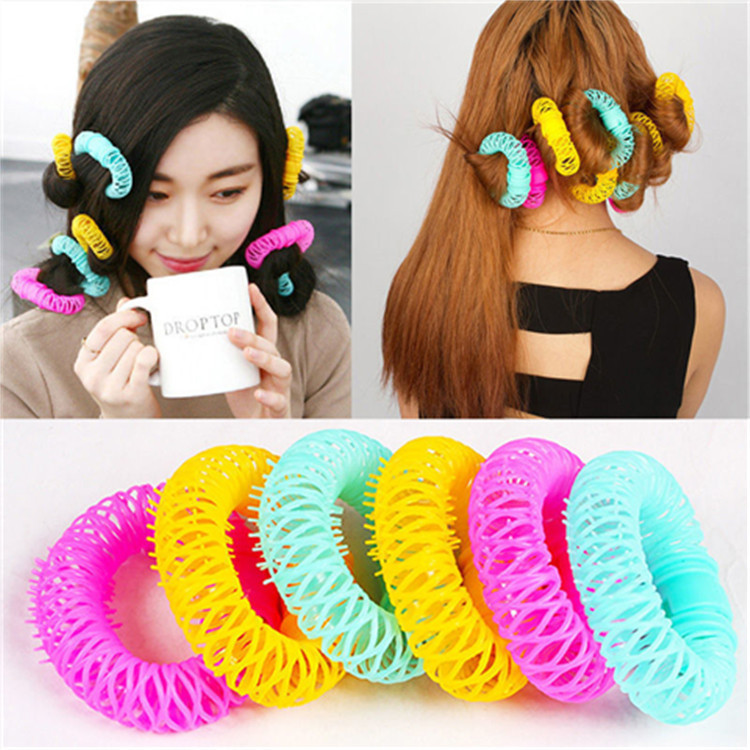 Loop curling iron does not hurt hair hairdressing curling tools snail big wave hair curling donut curling iron