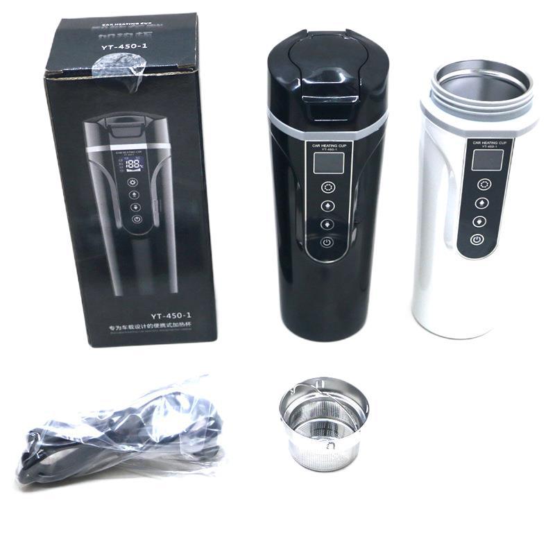Smart car heating Cup electric heating water Cup car heating water Cup car water heater thermos cup 12V24V Universal