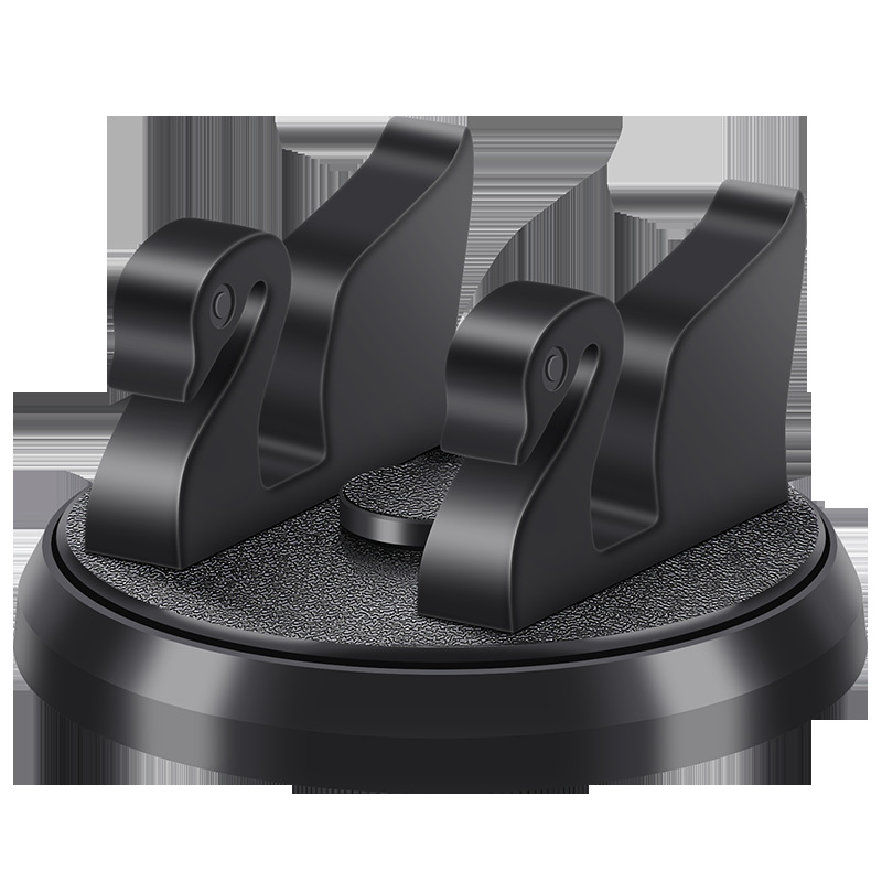Car creative 360-degree Swan mobile phone bracket rotating navigation dual card slot cartoon Swan bracket car supplies