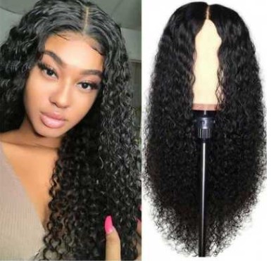 Corn perm long curly hair small curly African wig Europe and the United States cross-border Amazon wig manufacturers spot chemical fiber full head cover