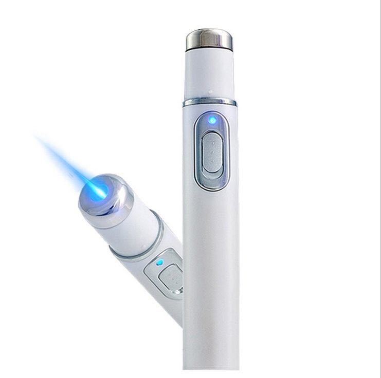 Factory KD-7910 Blue Light Acne Pen Eye Massager Eye Bags Black Circles Eye Massager Eye Beauty Apparatus