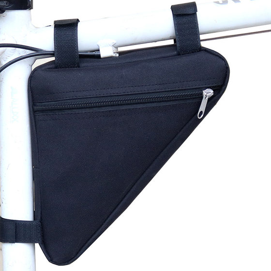 Promotional mountain bike bag triangle bag tool front beam bag factory direct bicycle polyester riding bag