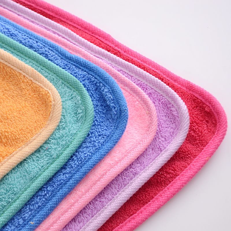 Hanging coral fleece towel bathroom towel wholesale kitchen cleaning rag children's handkerchief absorbent towel
