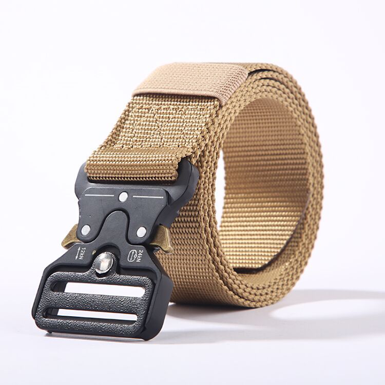 Cobra tactical belt men's outdoor nylon buckle belt student military training overalls belt spot wholesale