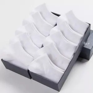 Men's socks solid color boat socks breathable Sports women's socks Joker casual sweat absorbent summer thin low short tube socks wholesale