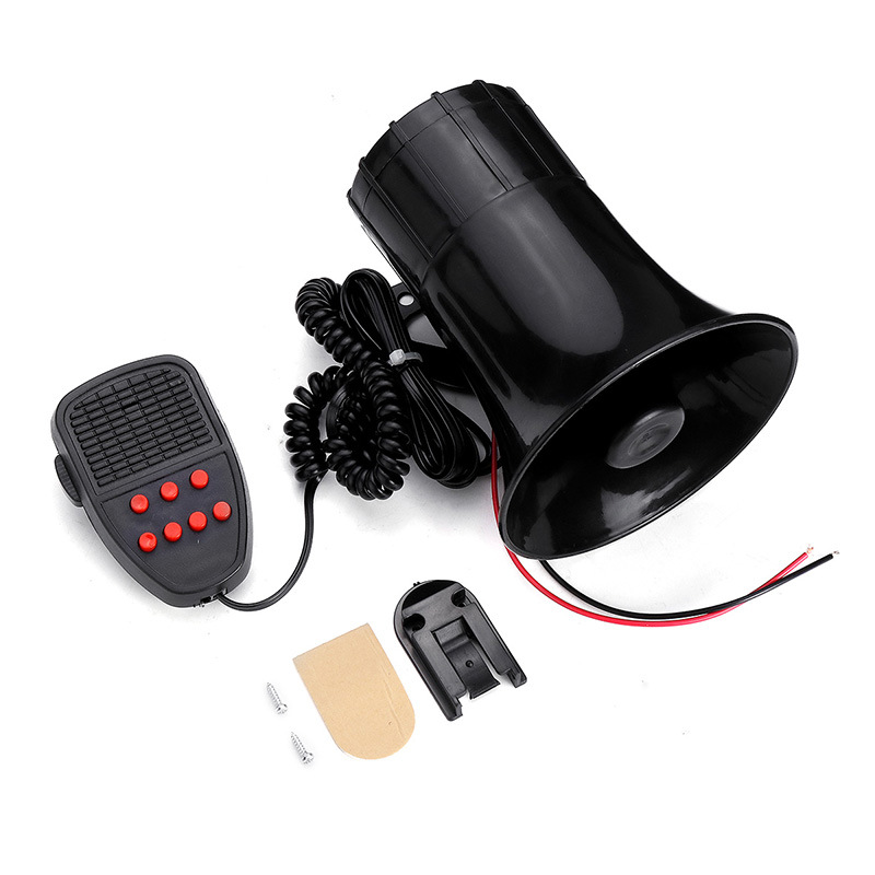 AliExpress popular speaker speaker Car 7-tone 12v air raid alarm sound amplifier voice speaker one-piece delivery