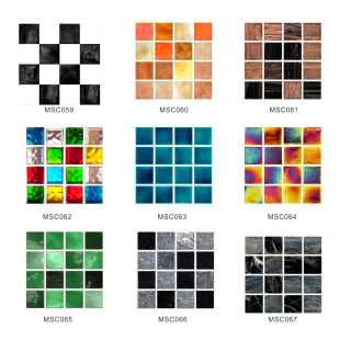 MSC059-172 cross-border 3D mosaic tile stickers kitchen bathroom decoration self-adhesive wall stickers waterproof stickers
