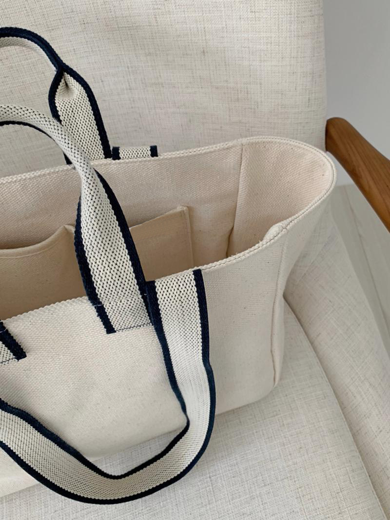 Handtasche 2023 neuer Trend große Kapazität Mode Umhängetasche einfache College Canvas Tasche Hersteller Großhandel_voghion.com
