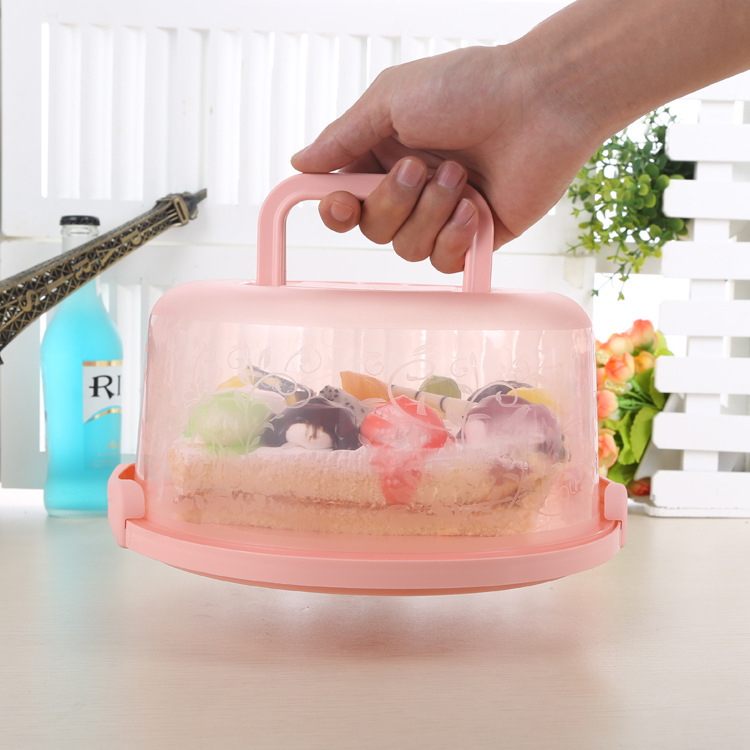 20ファッション多機能ケーキボックス携帯型手提げケーキボックス家庭用焙煎食品果物保存ケース|undefined