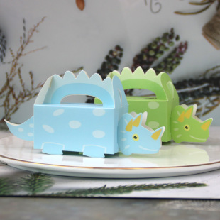 Cross-border new sugar box creative dinosaur box candy carton baby full moon candy box gift box wholesale