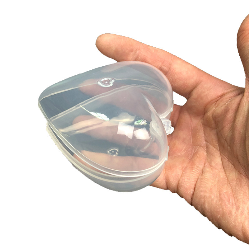 Pacifier box PP storage box portable dustproof bite music storage box single transparent plastic box manufacturer