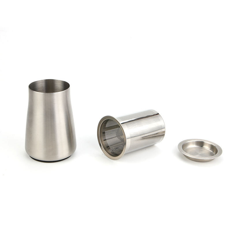 Household 304 Stainless Steel Coffee Sieve Grinder Bean Machine Powder Filler Fragrant Cup Coffee Powder Filter Grinder