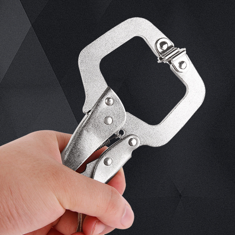 Wholesale pliers C type Square pliers woodworking clamp manual clamp fixed clamp pipe clamp sharp mouth straight mouth round mouth pliers