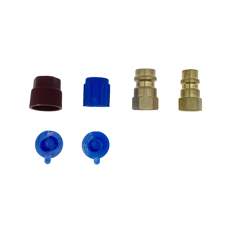 R12R22 thread 1/4SAE inner interface is converted into R134A high and low pressure outer joint conversion nozzle AVA51/52