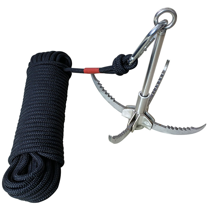 Outdoor Survival Rock Climbing Hook Flying Tiger Claw Field Rock Climbing Hook Mountain Climbing Tools Supplies Survival Flying Claw Climbing Claw