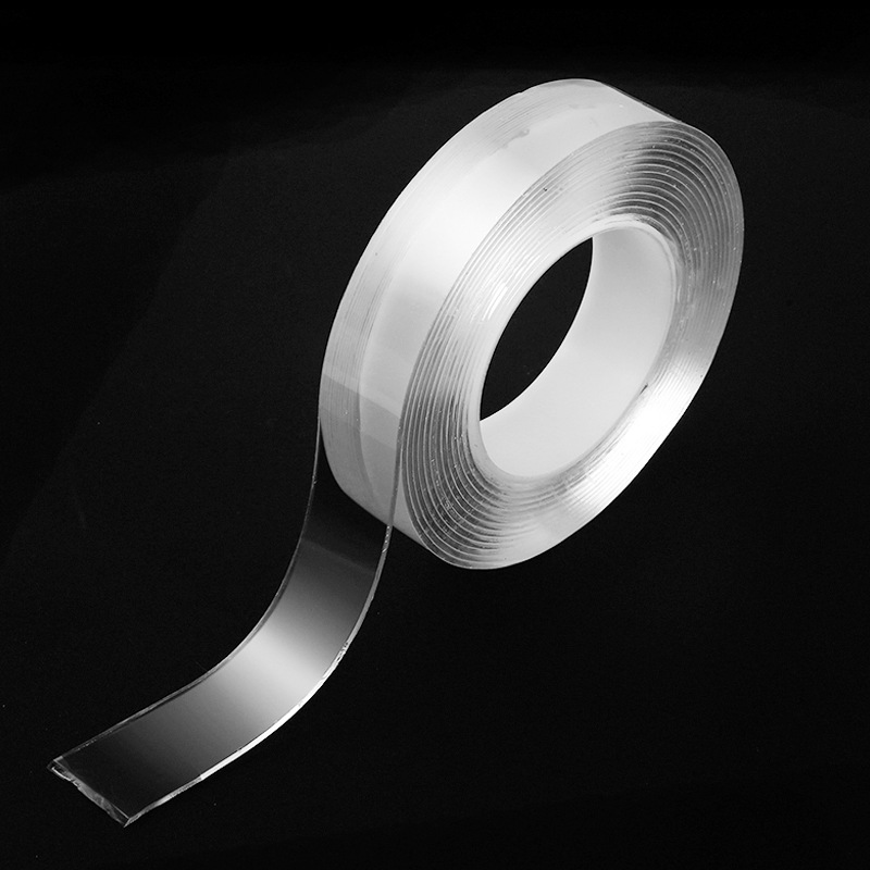 Net red with nano seamless tape Transparent Double-sided film washable