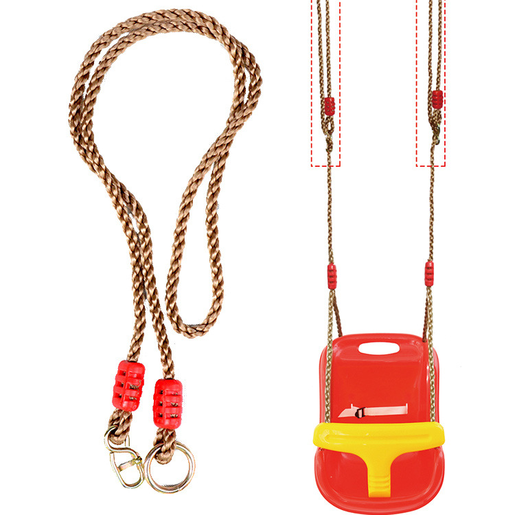 PE extension rope material rope children swing kindergarten swing seat accessories swing board can be equipped with rope