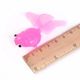 Factory direct supply simulation soft rubber goldfish 6.5cm TPR floating soft rubber indoor and outdoor children fishing toys