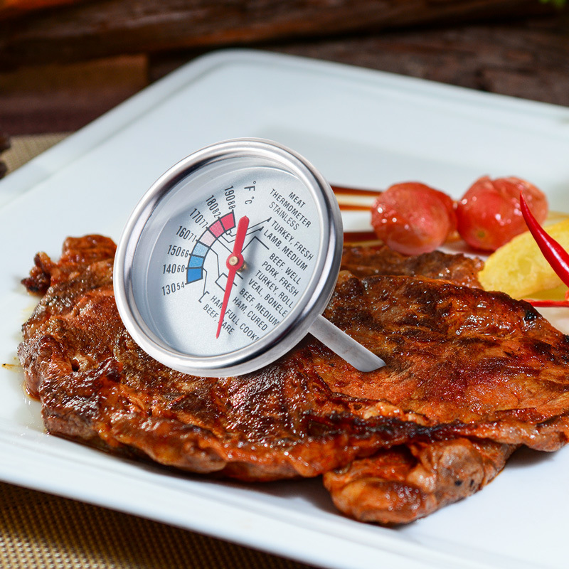 Amazon eBay hot selling steak thermometer probe type waterproof food center Kitchen barbecue temperature measurement