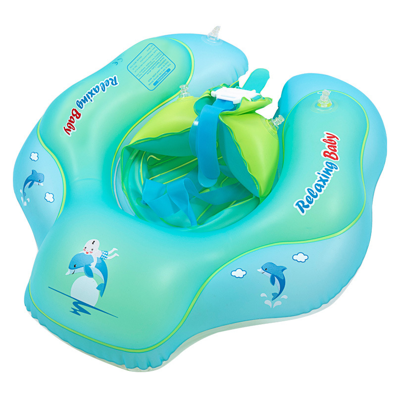 Relaxing baby Amazon cross-border e-commerce new baby swimming ring children's prone ring non-slip underarm ring