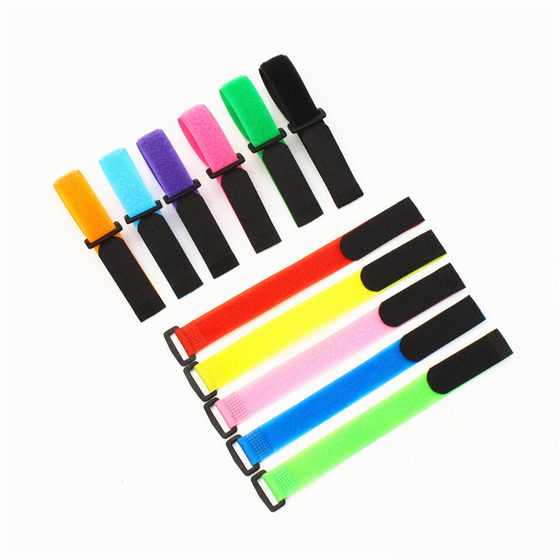 [Velcro Strap] Velcro Strap Fixed Non-slip Strap Backbuckle Black and White Color Buckle Velcro Strap Strap