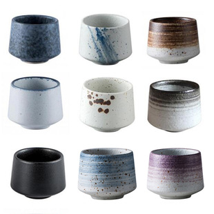 Meiguang Burned Ceramic Tableware 200ml Coffee Cup Nordic Style Cup Creative Small Cup Tea Cup with LOGO