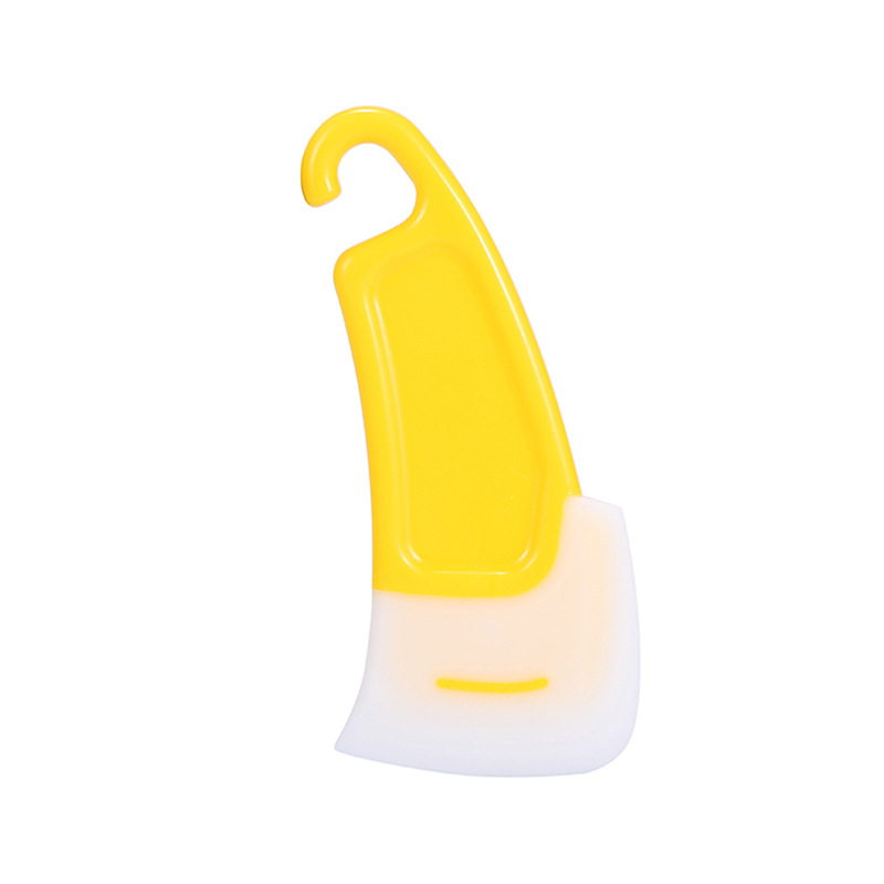 Japanese KM soft glue scraper pot plate cleaning scraper kitchen baking cream applicator sauce knife food grade high temperature resistant