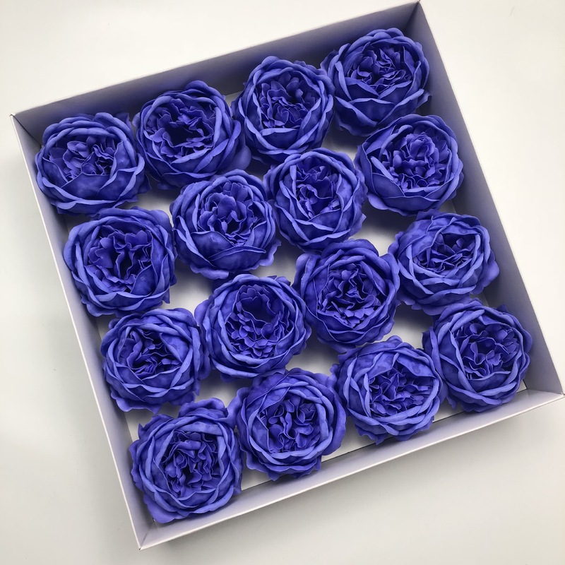 七夕のバレンタインデーの大きいシャクヤクの花の頭の石鹸の花のシミュレーションの花の贈り物の箱の花束のdiyは花のメーカーを配合して直接販売します。|undefined