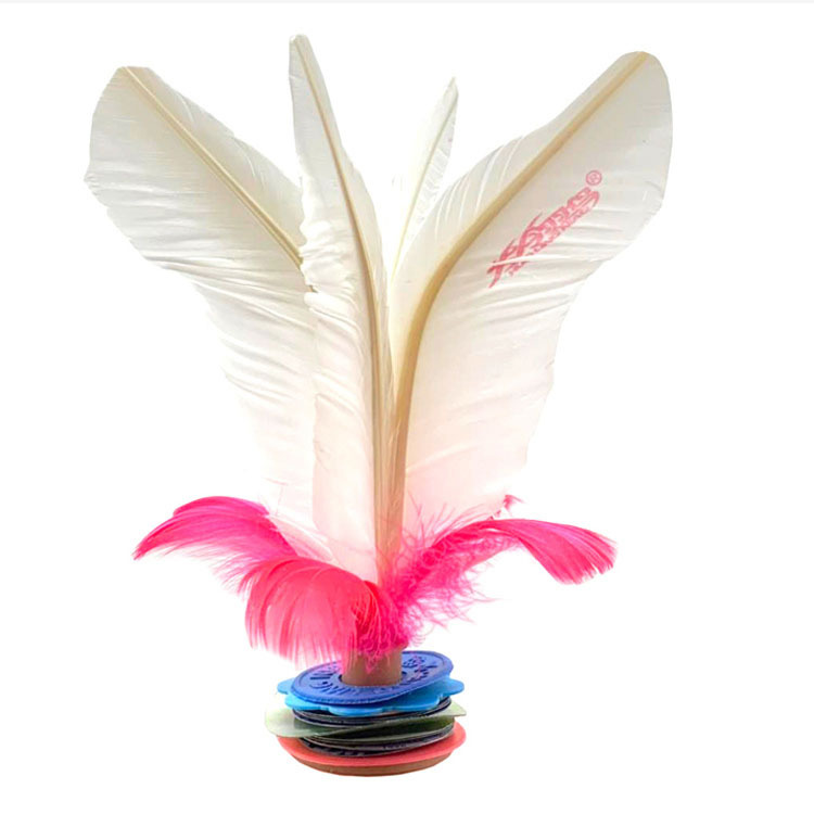 Authentic good friend Fire Bird large goose feather independent packaging shuttlecock removable shuttlecock good kick durable wholesale