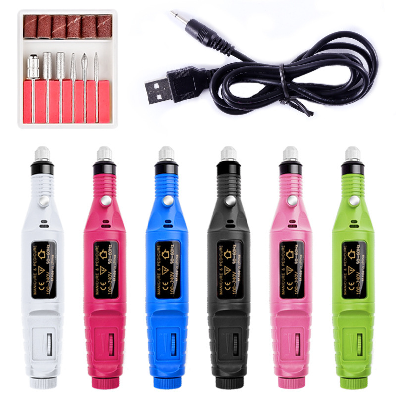 Nail Tools Mini Electric Sander Portable Nail Maker Nail Pieces Nail Grinder Special suit Wholesale