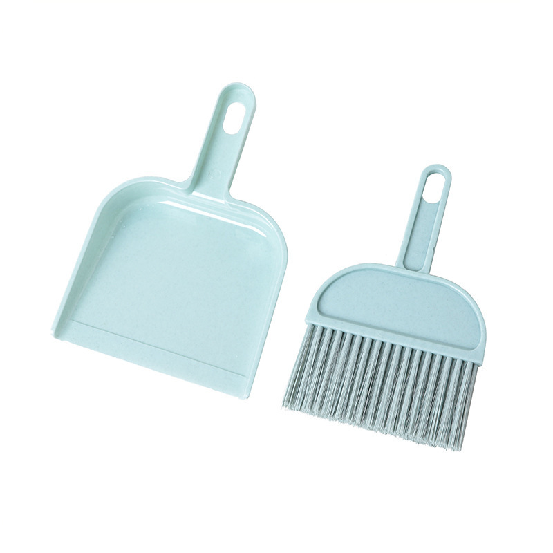Household Mini Dustpan Broom Desktop Small Broom E394 Keyboard Brush Creative Cleaning Tools Plastic Dustpan Set