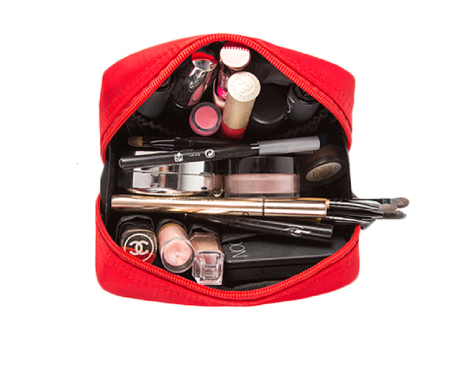 Internet Trendy Cosmetic Bag Instagram Style Small Women's Portable Travel Cosmetic Bag Simple Portable Cosmetic Storage Bag