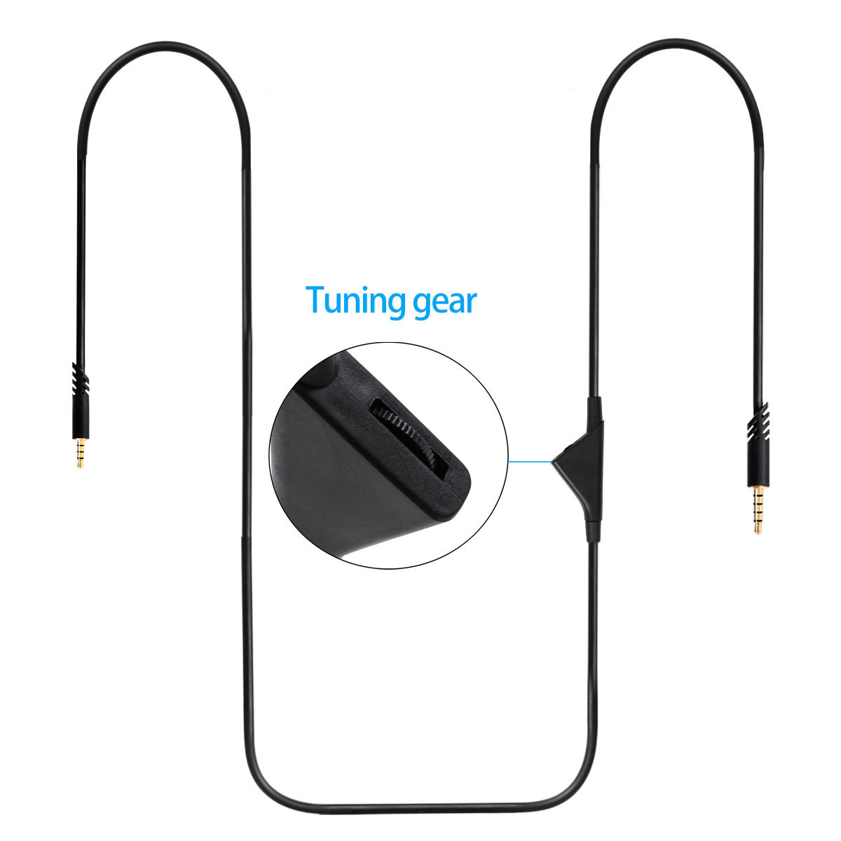 Cross-border exclusive for Logitech Astro A10 A30 A40 volume adjustment earphone cable audio cable