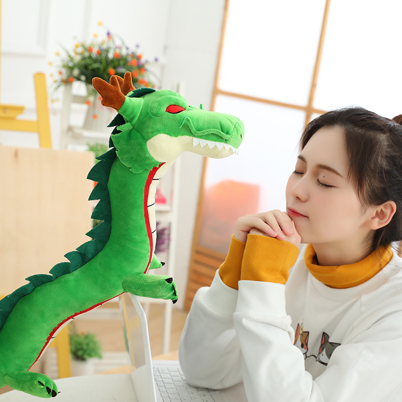 模擬ドラゴンぬいぐるみ人形置物学生のための誕生日ホリデーギフト人形ソフトぬいぐるみのおもちゃ子供のため|undefined