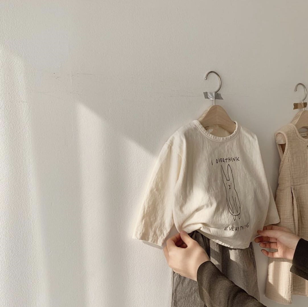 Spring Children's T-shirt Long-sleeved Printed Base Shirt Cotton Boys' Korean-style Round Neck Ins Style Girls' Top Category A Loose