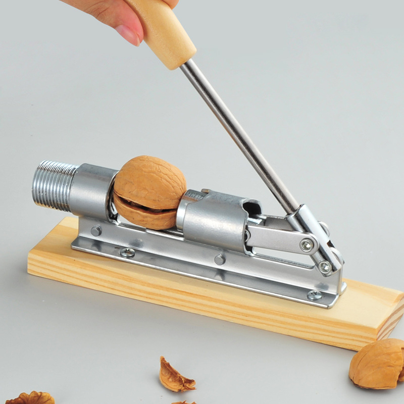 Amazon cross-border size adjustable peeling walnut clip nut shell breaker core opening tool home nut opening pliers