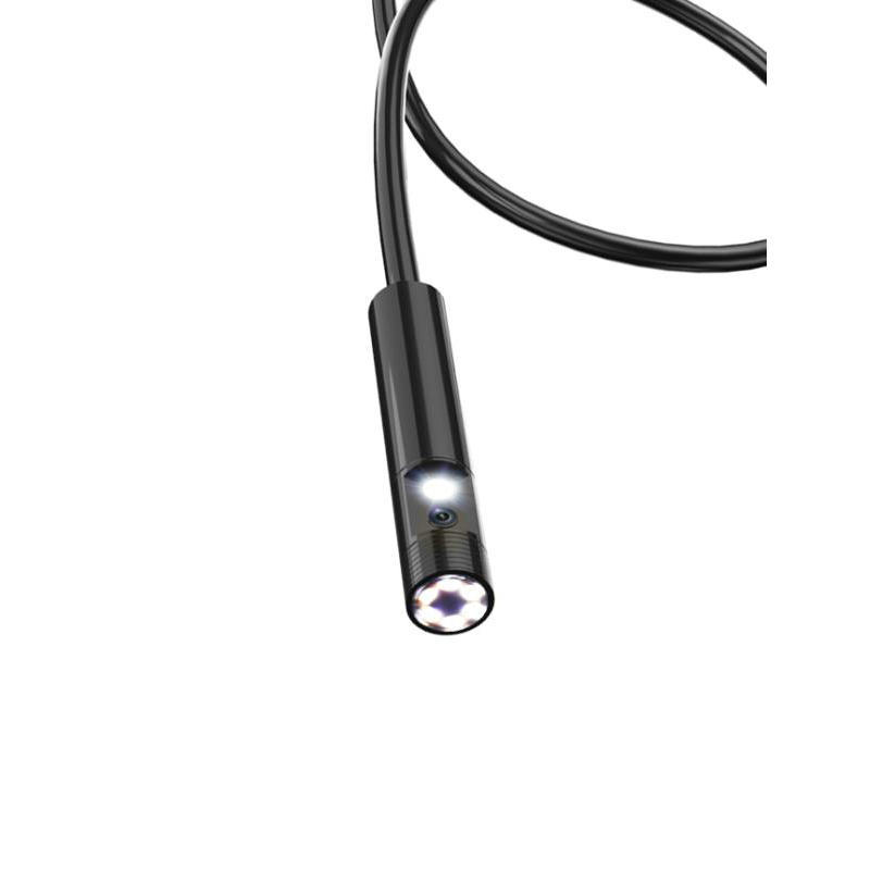 Industrial auto repair pipeline repair probe 8mm HD three-in-one dual lens pipeline endoscope