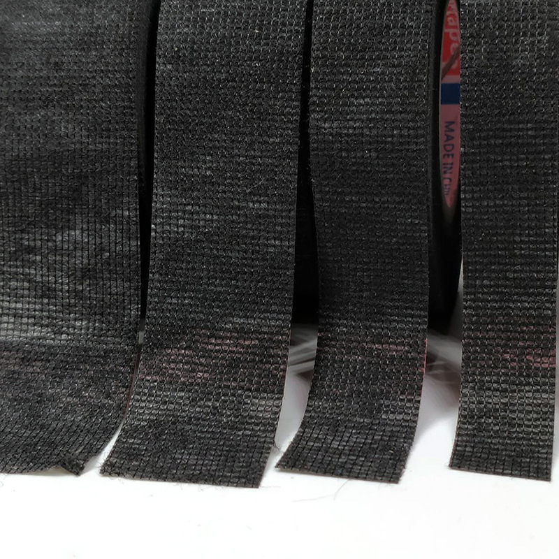 Auto parts wire harness flannel high temperature resistant flame retardant waterproof black insulation tape wire and cable electrical tape